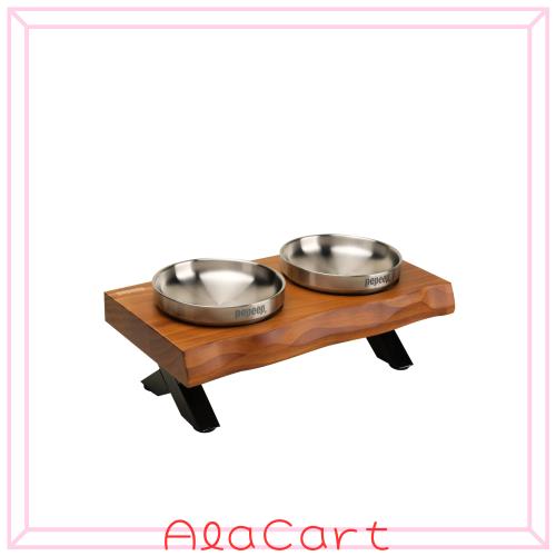 CENGCEN ペット食器スタンド 10.5cm 猫小型犬用 デュアルボウル pepeep101
