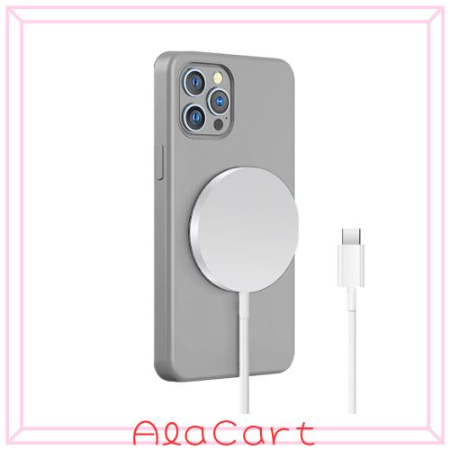 MagSafe対応 ワイヤレス充電器 15W出力 iPhone 16/15/14/13/12対応 musecrash