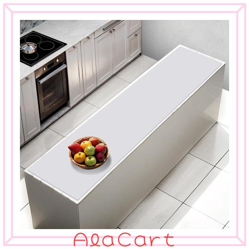 Aechy 調理台保護マット 特大シリコンマット 200×50cm キッチンカウンター 保護シート 厚さ2mm カット可能 耐熱250℃ 滑り止め 傷防止