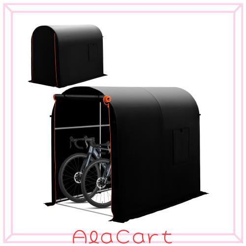 Anovara サイクルハウス Mサイズ 幅120cm 耐水圧2000mm 自転車置き場