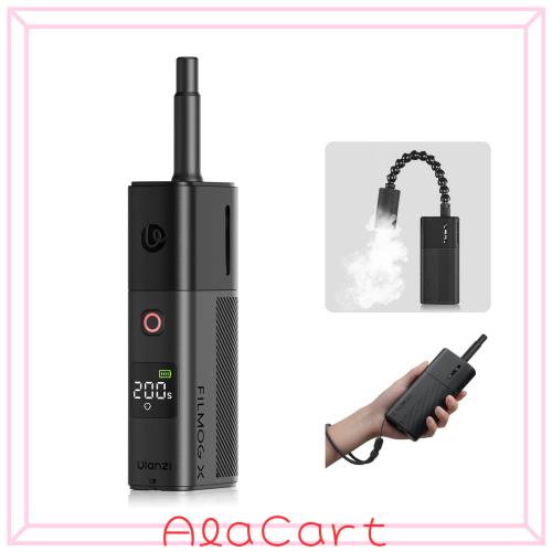 Ulanzi FM02 FILMOG X ポータブル 小型フォグマシン 手持ち式 スモークマシン コンパクト ミニ煙霧機 3種類のスモーク調整 ディスプレイ