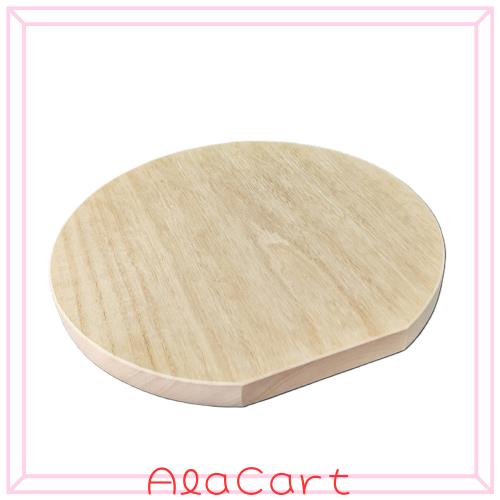 【 桐世界 】 食洗器 対応 立つ 丸 まな板 d 型 煮沸 消毒 ができる 桐 無垢 材 一枚板 使用 木製 軽い 速乾 衛生的 25mm 厚 丸い まない