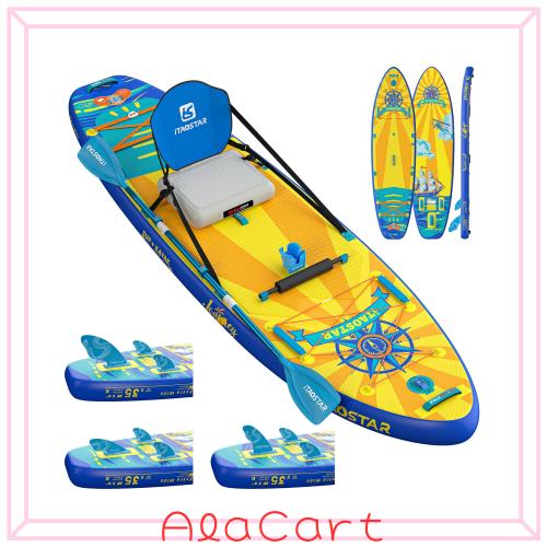 iTAOSTAR J07AP 35” (89cm) 超広幅スタンドアップパドルボード、高い安定性を実現した5フィン付きインフレータブルパドルボード