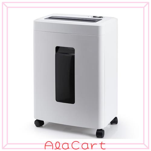 Gulcircle シュレッダー 電動 家庭用 静音: 業務用 マイクロカット マイクロクロスカット しゅれったー電動 2x15mm 細断枚数10枚 連続細