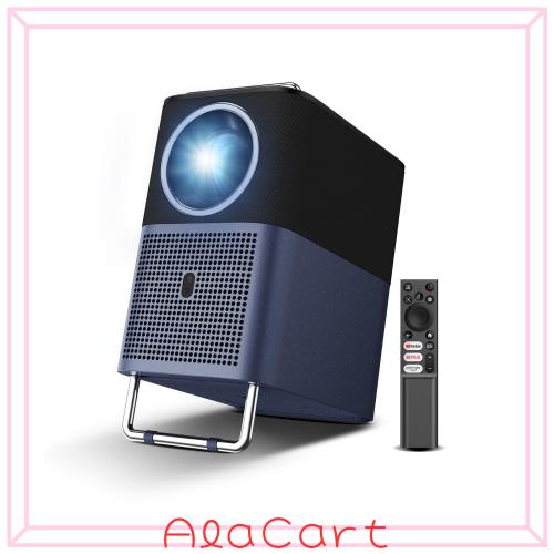 TCL A1s Google TV / 600 ISOルーメンの高輝度とフルHD 1080P解像度を備えたポータブルプロジェクター / Netflix公式ライセンス取得でWi-