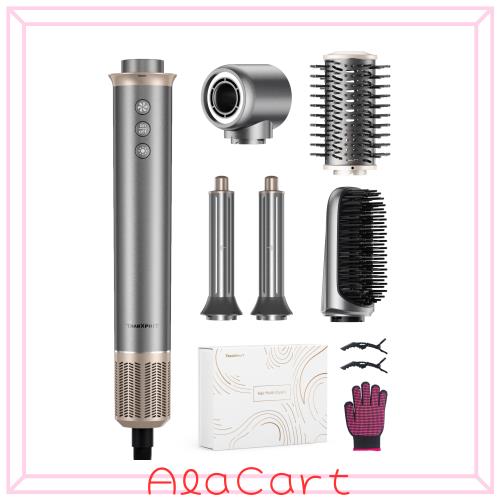TRANXPHIT 5in1多機能ヘアスタイラー 5億マイナスイオン 160,000RPM ブラシレスモーター技術 軽量設計 モンスター級速乾 大風量 高速速乾