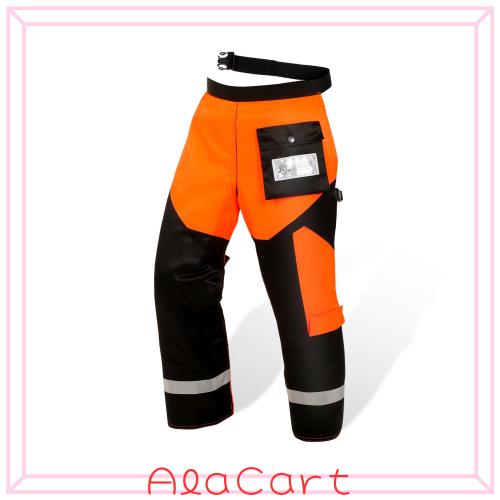 [YARDMARIS] チェンソー防護用ズボン チャップス チェーンソー 保護ズボン 保護具 作業用 切断防止 6層防護素材 ウエスト調整可能 オック