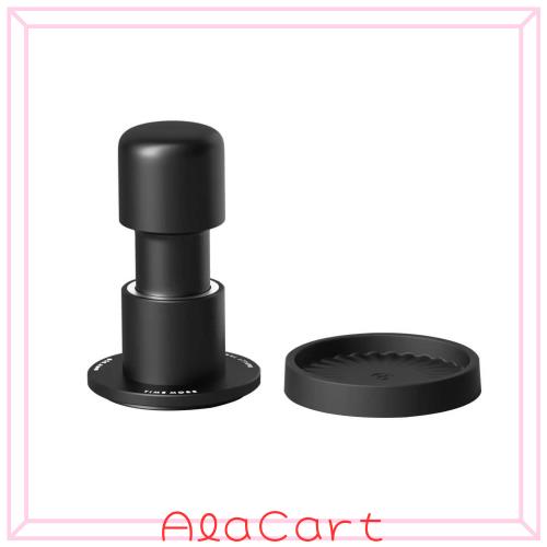 TIMEMORE 58mm エスプレッソタンパー - ステンレススチール＆アルミニウム製 インパクトタンパー（音響フィードバック付き）バリスタ向け