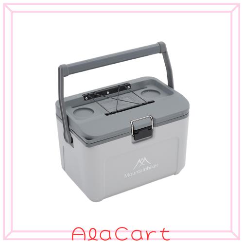 Mountainhiker クーラーボックス 16L 小型 軽量 PU断熱材採用 最大48時間保冷 アウトドア・キャンプ・ピクニック用 飲料や食品の持ち運び