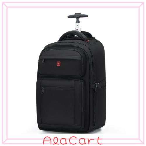 [OIWAS] キャリーリュック キャリーバッグ 機内持ち込み 17インチPC収納 旅行バッグ キャスター付きリュック sサイズ 人気 2泊3日 ビジネ