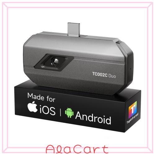 TOPDON TC002C Duo サーモグラフィーカメラ USB-C Lightning対応 512x384 TISR
