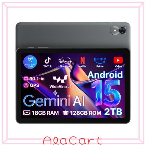 Android 15 タブレットGemini AI搭載 】10インチタブレット WiFiモデル Android 15 タブレットGemini AI搭載 】10インチタブレット WiFiモデル