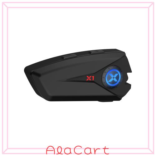 X1 バイクインカム bluetooth V5.3 連続使用60時間 IP65防水性