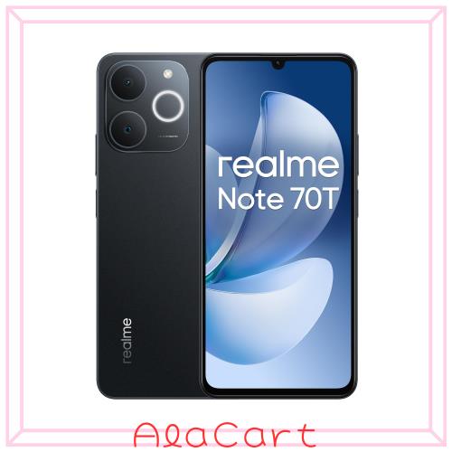 realme Note 70T 4Gスマートフォン 4+256GB、SIM フリー、6.75インチ