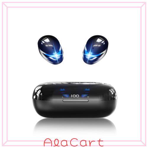 ワイヤレス イヤホン bluetooth【2025人気ブルートゥースイヤホン】Bluetooth 5.4 接続瞬時 自動ペアリング ENC通話ノイキャン HIFI音質