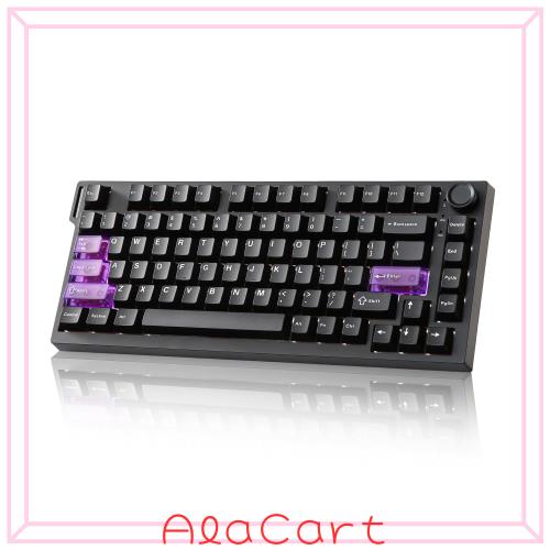 YUNZII RT75 PRO ワイヤレスゲーミングキーボード ラピッドトリガー
