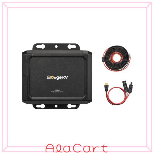 BougeRV 走行充電器12V/24V 600W高出力 6倍急速充電 過電圧・低電圧 