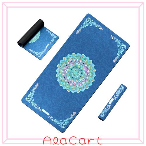 HAPBEAR ヨガマット トレーニングマット エクササイズマット 【日本専用設計】防滑 高密度 撥水＆洗わず速乾 二面機能で汗でも安定｜スエ