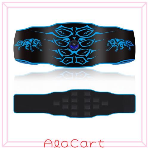 【2025新開発 】EMS 腹筋ベルト ジェルシート不要 8腹筋パッド 14枚伝導布 柔らかい布製 水を吹きかけるだけ 8種類モード 19段階強度 液