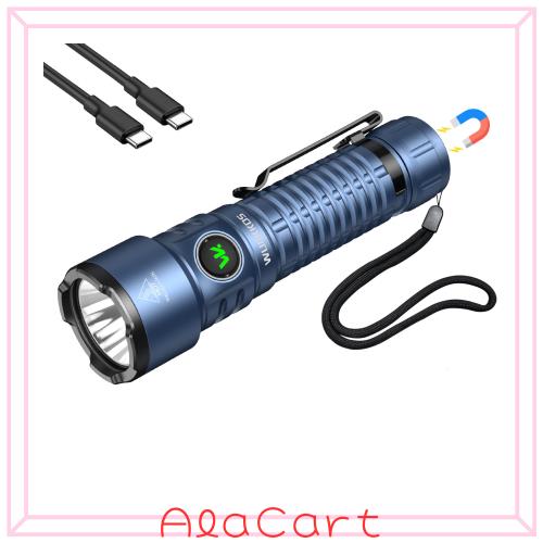 Wurkkos TS28 充電式LEDライト 3200ルーメン 506m照射 IP68防水 グレー