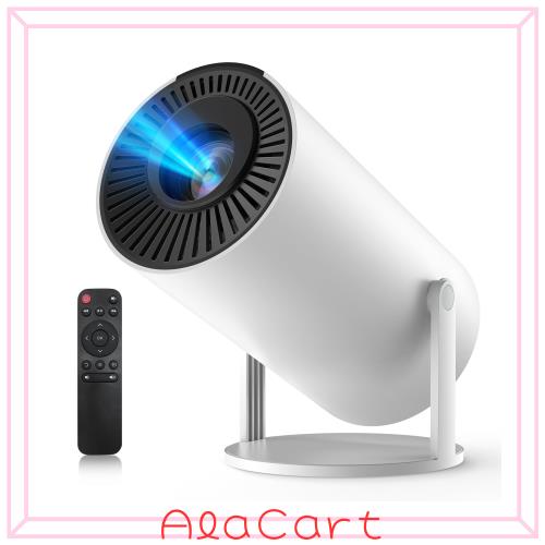Pericat プロジェクター 27000LM 1080P Wi-Fi6 Bluetooth5.4 小型ホームプロジェクター