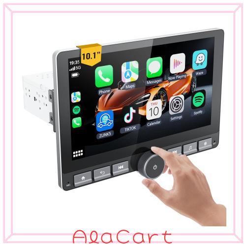 HCNCP 10.1インチ カーオーディオ Apple CarPlay Android Auto対応 18,818円