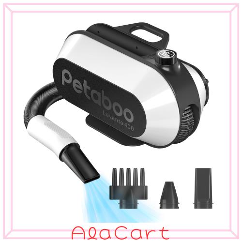 Petaboo ペット用ドライヤー BLDC採用 99段風速調整 140m/s高気流