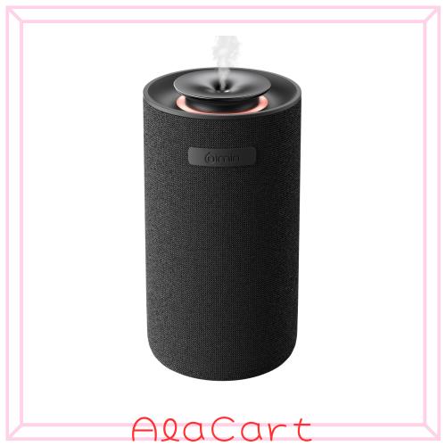 Niminアロマディフューザー 水なし 車家両用 ネブライザー エンジン連動ON/OFF 香り濃淡調整 5/10/15ml精油瓶対応 車 ディフューザー USB