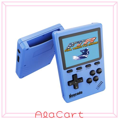 NEOCADE 携帯 ゲーム機 GBA用 ポータブルゲーム機 ポケット レトロ ゲームコンソール GBAカートリッジ互換 Piko公認レトロゲーム 40本 内