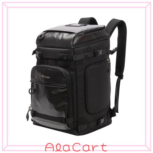 HP HOPE 70L スキーブーツバッグ、ヘルメットバッグ、ジャケット、ゴーグル、手袋、ナイロン耐久性のあるスキーブーツ旅行バックパック防