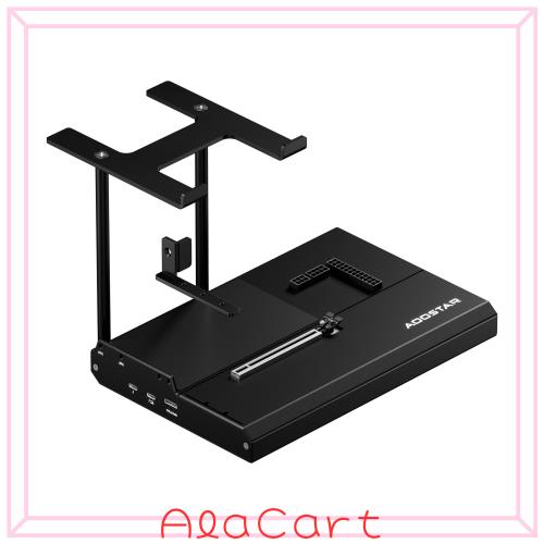 AOOSTAR EG02 外付け GPU ドッキングステーション デュアルサンダーボルト 5+OCuLink 対応 PCIe4.0 x4 インターフェース オープンフレー