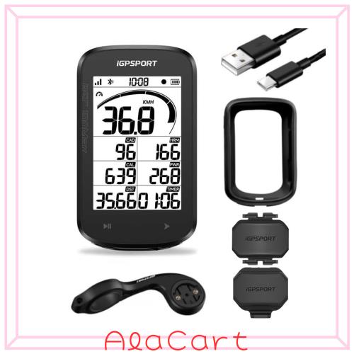 iGPSPORT BSC100MAX サイクルコンピューターセット 3.0インチGPSサイコン サイクルコンピューター Bluetooth5.0対応 スマートリマインダ