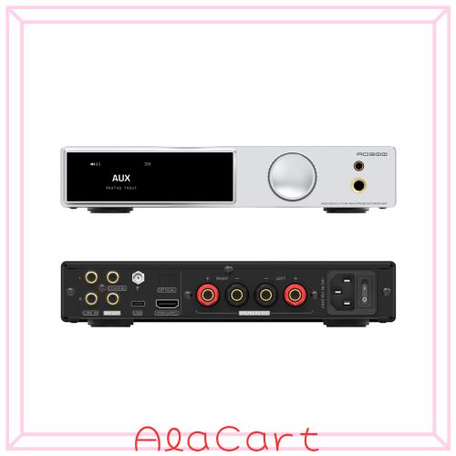 AOSHIDA SMSL AO300 PRO パワーアンプ、CS43131 165W DACアンプ、USB/同軸/光/RCA入力 2.1chスピーカー/サブウーファー出力、4.4mm/6.35m