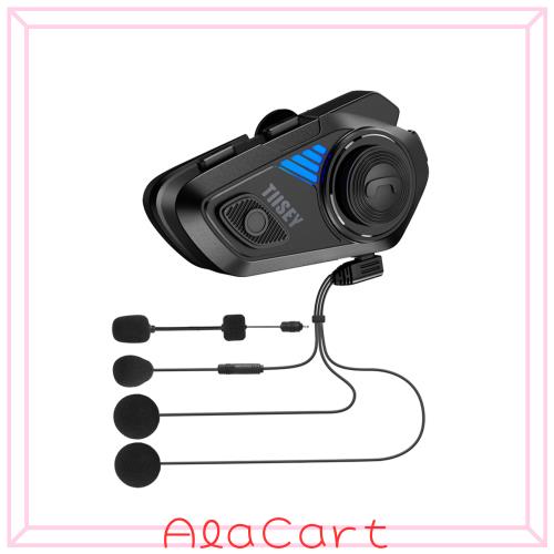 Tiisey T18 バイク用インカム Bluetooth5.1/5.3 10人同時通話