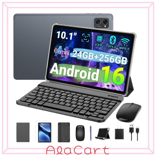 業界一のコスパ Android16 タブレットPC TABWEE T20 タブレット 10インチ wifiモデル キーボード付