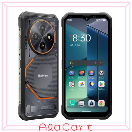 Blackview FORT 2 タフネススマホ 防水 防塵 耐衝撃 Android 15 軽量 