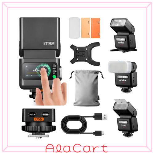 Godox iT32 TTL フラッシュ X5N ニコン対応 2.4G ワイヤレス 160g