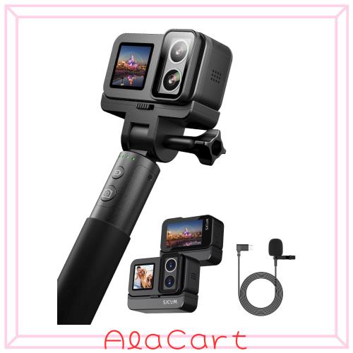 SJCAM SJ20 4Kアクションカメラ デュアルレンズ 6軸EIS 30m防水