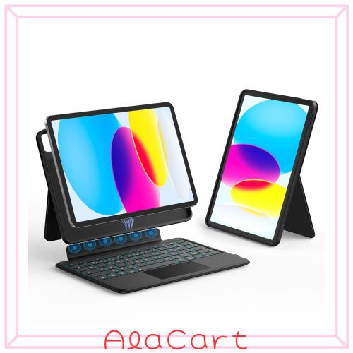 Bettdow【新設計-スマート接続】スマートキーボードipad A16 第11世代(2025)＆第10世代(2022)対応JIS配列キーボード ケース Bluetooth不要
