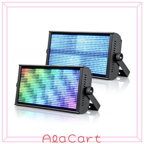 Betopper LF105 150W ステージストロボライト、RGBW LEDステージライトバー、7x15ピクセルコントロールゾーン、30Hzストロボスピード、DM