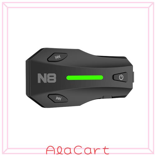 NYTALK バイク インカム N8｜バイク用インカム ｜ヘルメット イヤホン Bluetooth｜8人MESH会話・通話同時音楽再生・音楽共有｜Qualcomm B