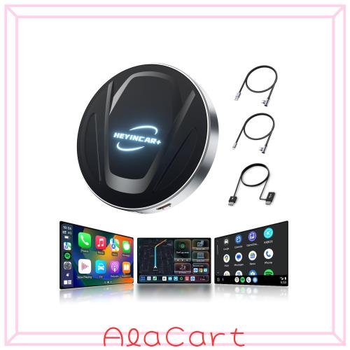HEYINCAR+ H-MAX CarPlay AI Box Android 13 8GB+128GB ワイヤレス対応