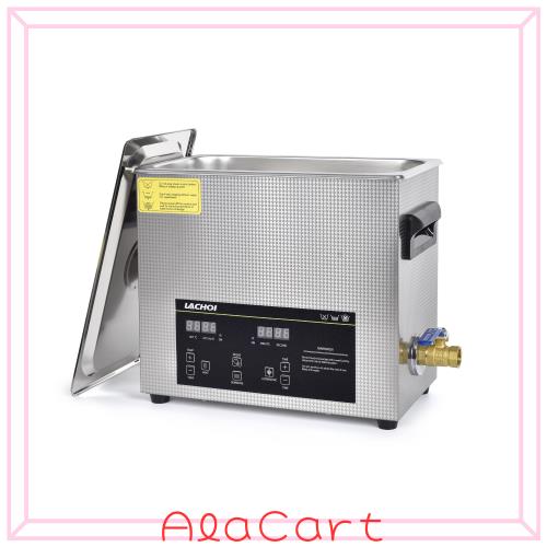 LACHOI デジタル超音波洗浄機 6L 40kHz 180W PSE認証