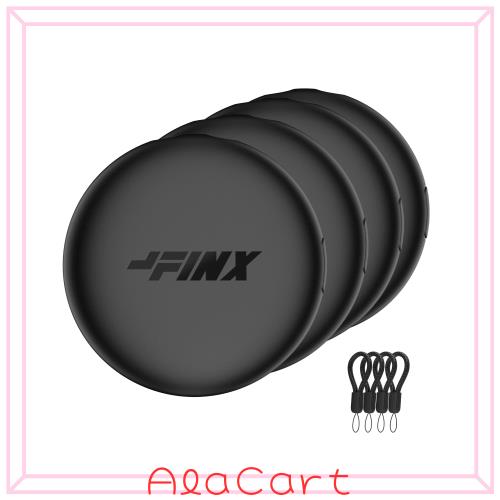 FINX Tag スマートタグ エアタグ 紛失防止タグ iOS ＆ Android 対応 AirTag同サイズ、キーファインダー、財布・荷物・ペット・子供に適用