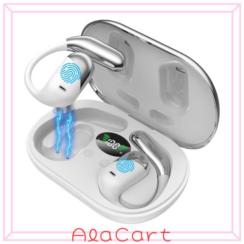 Paekole 言葉の壁を解消！AI 同時通訳イヤホン 198 言語リアルタイム双方向翻訳 オープンイヤー Bluetooth6.1 ワイヤレスイヤホン 17.3mm