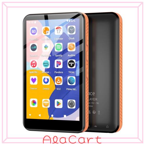 Android 13 mp3プレーヤー 4GB RAM+32GB ROM内蔵 4インチ MP3プレーヤー