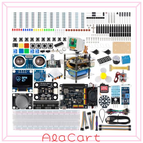 SunFounder AI Fusion Lab キット Raspberry Pi 5/4/3B+/Zero 2W対応｜マルチLLM対応（ChatGPT/Gemini/Grokなど）OpenCV・MediaPipe・Pyt