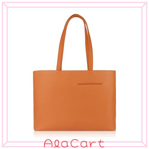 Prattero トートバッグ 本革 18L 13インチPC対応 軽量880g レトロキャメル UNISEX