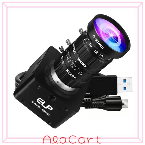 【新品】高速230FPS USBカメラ手動ズーム5-50mm 10X ズーム ELP 高速230FPS USBカメラ手動ズームWebカメラ、5-50mm 10X ズーム