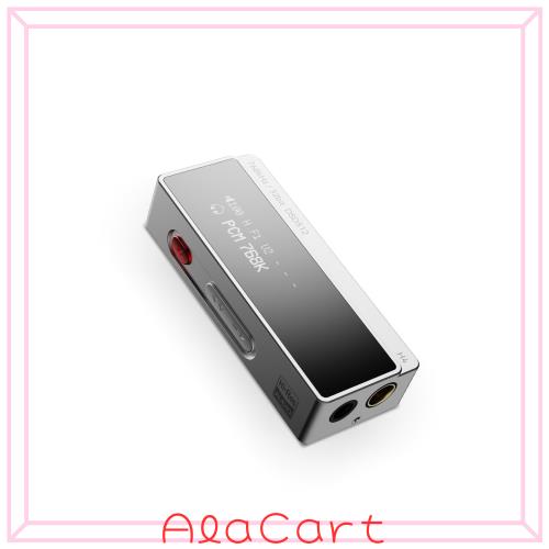 AIYIMA H4 小尾巴 ディスプレイ付きDACヘッドホンアンプ ポータブルHiFi DACヘッドホンアンプ ES9039Q2Mチップ/240mW高出力/ビジュアル操